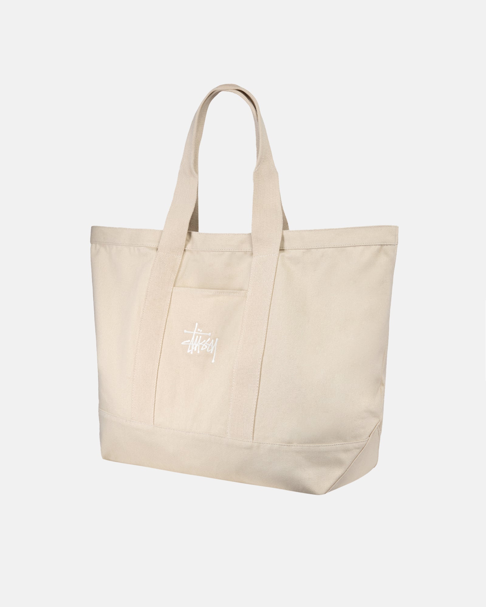 Stüssy Canvas Extra Large Tote Bag Natural Accessory