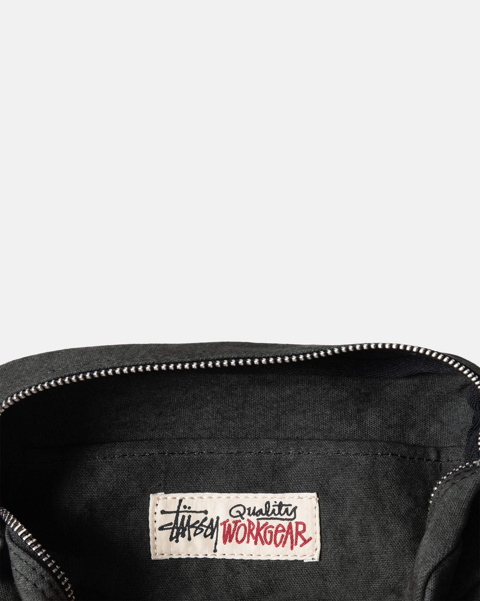 Stüssy Canvas Side Pouch Washed Black Accessory Accessory