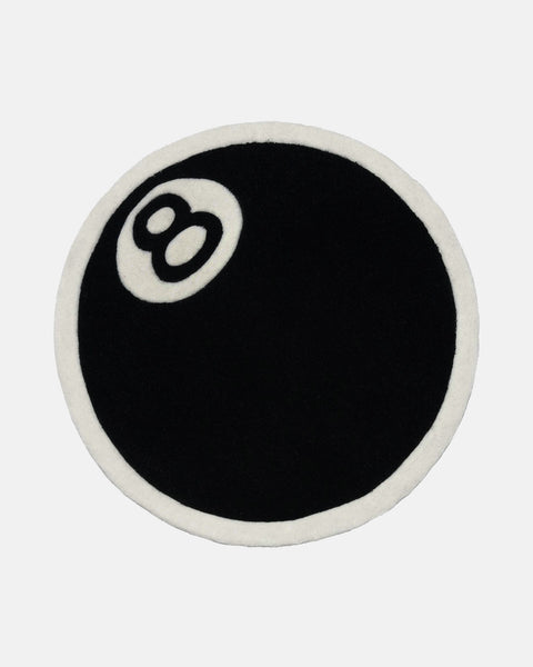 8 Ball Rug in black – Stüssy Japan