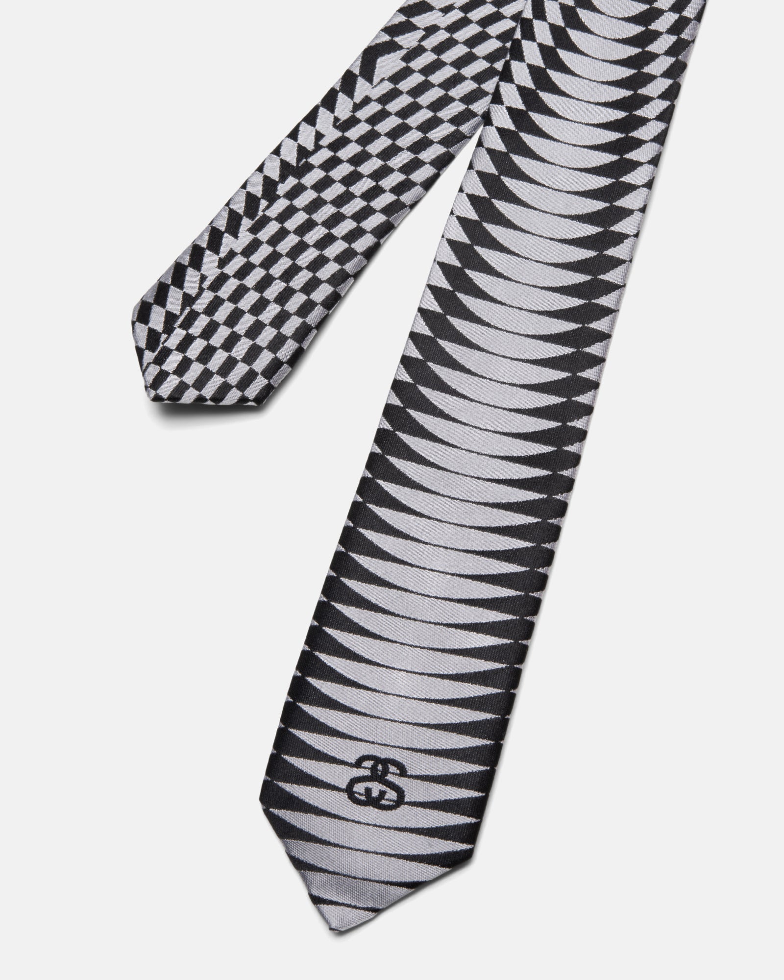 STUSSY PSYCHEDELIC SILK JACQUARD TIE | hartwellspremium.com