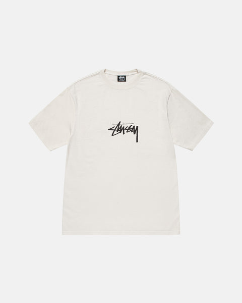 Stüssy Small Stock Tee Pigment Dyed Natural Shortsleeve