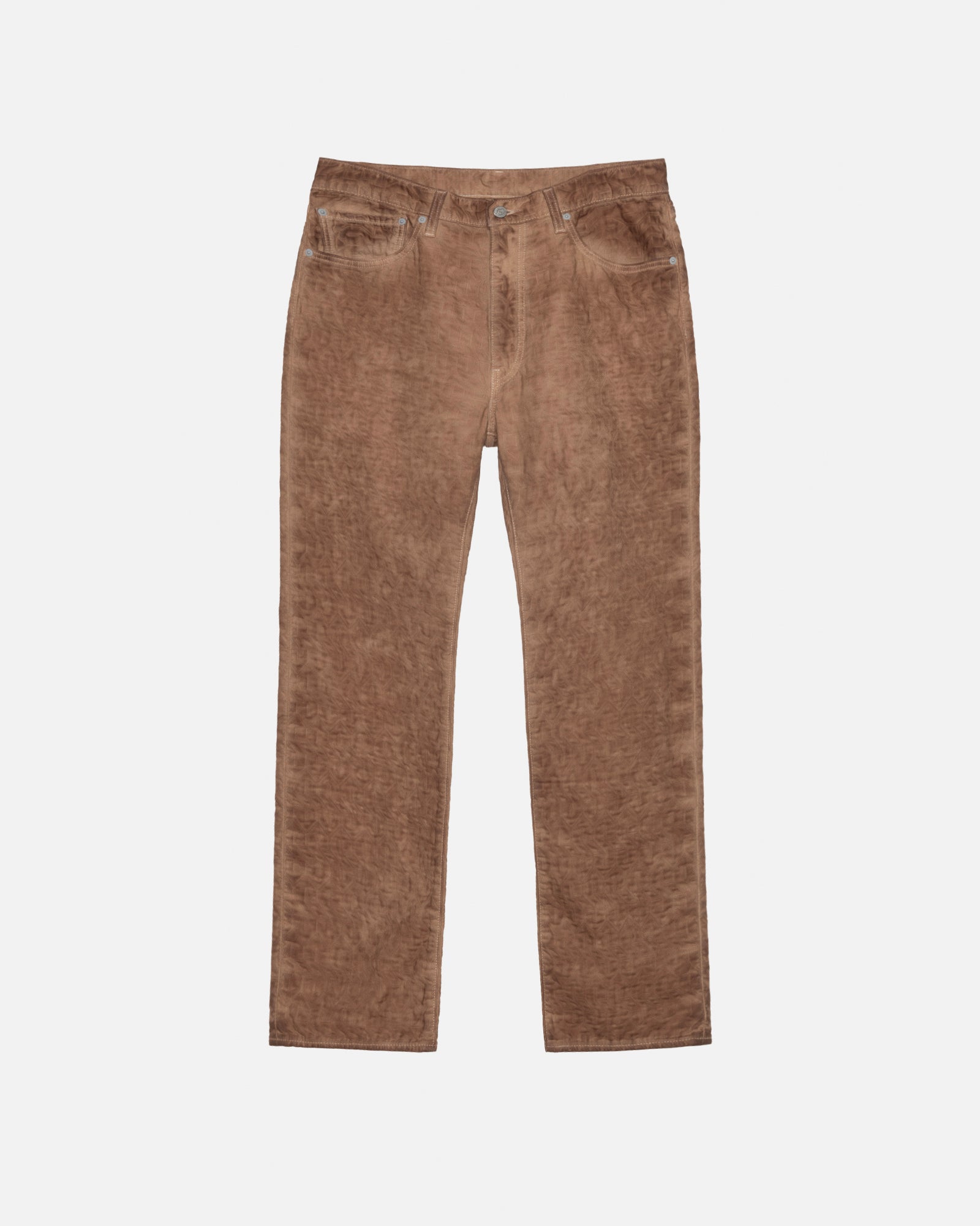 Stussy Levi's Dyed Jacquard Jeans Brown